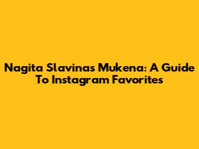 Nagita Slavina's Mukena: A Guide To Instagram Favorites